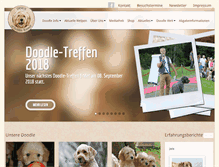 Tablet Screenshot of labradoodle-welpen.de