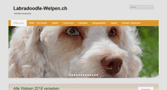 Desktop Screenshot of labradoodle-welpen.ch